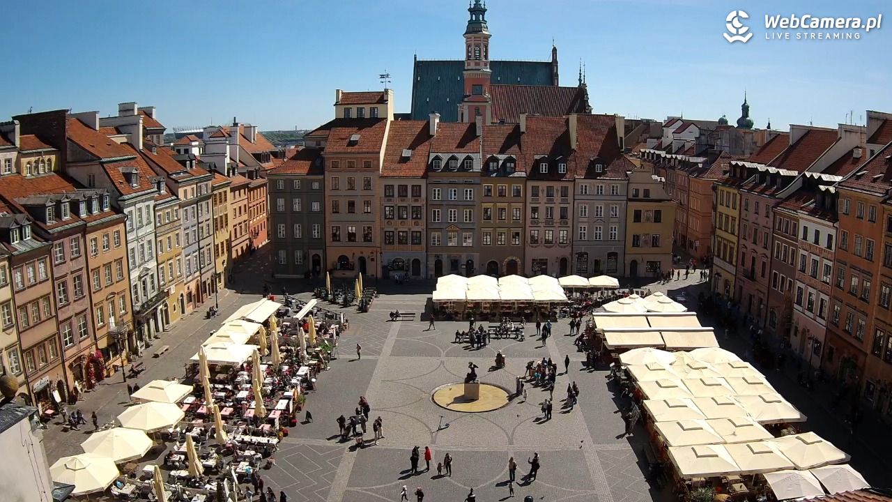 Warszawa - Rynek Starego Miasta - 27 kwiecień 2025, 12:49