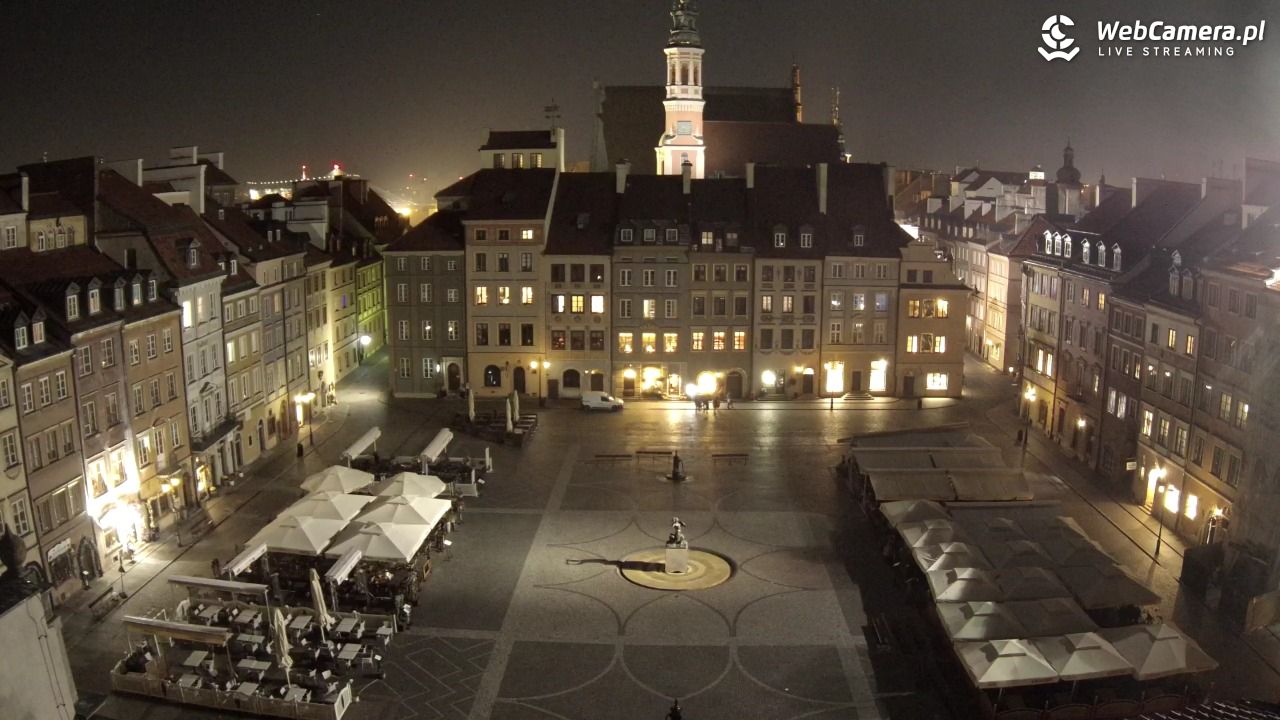 Warszawa - Rynek Starego Miasta - 28 październik 2026, 19:56