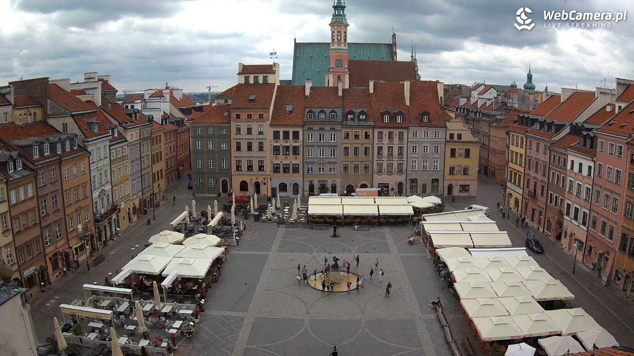 Warszawa - Rynek Starego Miasta - 23 lipiec 2026, 10:06