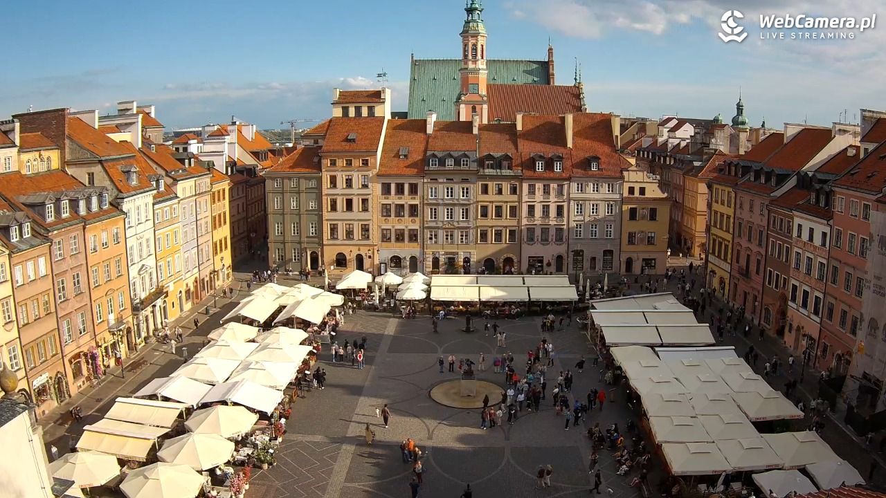 Warszawa - Rynek Starego Miasta - 12 wresień 2026, 16:05