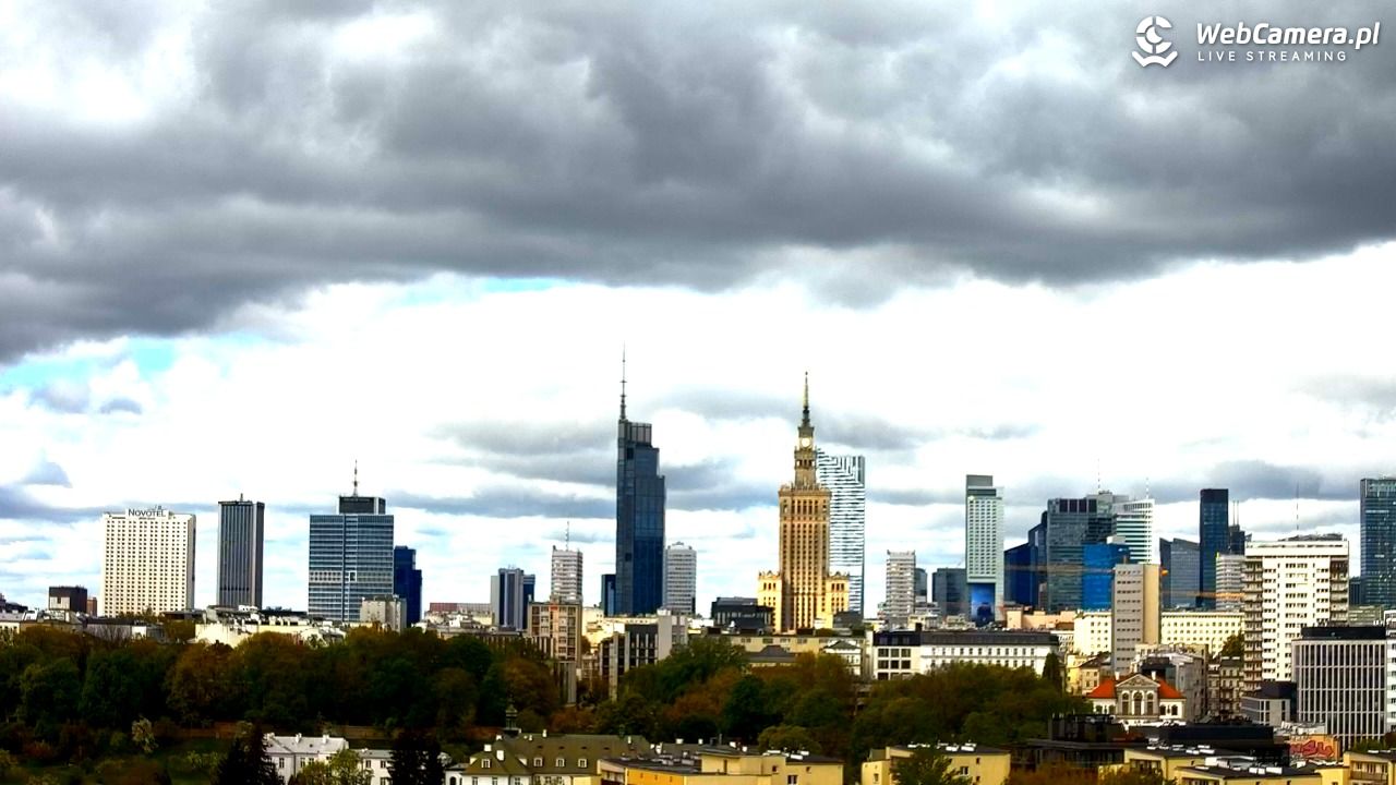 Warszawa - widok na centrum NOWOŚĆ - 29 kwiecień 2026, 09:16