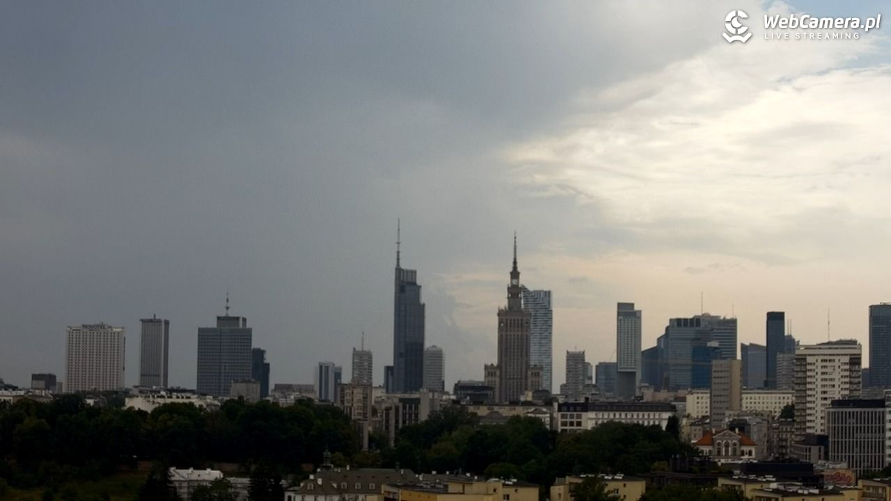 Warszawa - widok na centrum NOWOŚĆ - 21 czerwiec 2026, 14:23