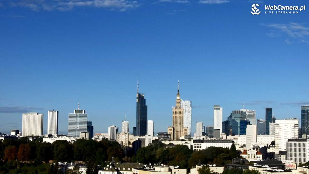 Warszawa - widok na centrum NOWOŚĆ - 01 wresień 2026, 07:23