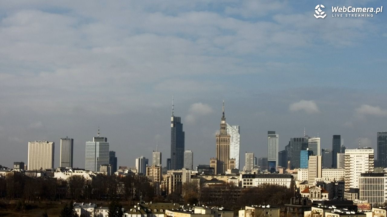 Warszawa - widok na centrum NOWOŚĆ - 17 marzec 2026, 08:38