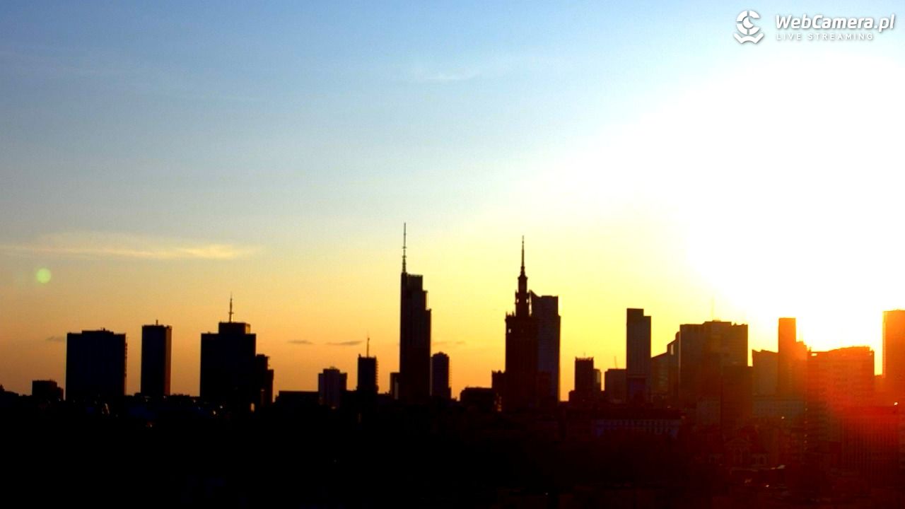 Warszawa - widok na centrum NOWOŚĆ - 17 marzec 2026, 17:02