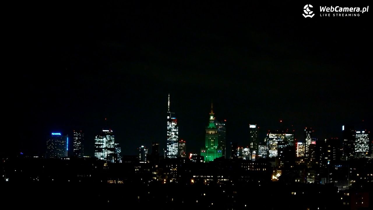 Warszawa - widok na centrum NOWOŚĆ - 11 grudzień 2025, 16:56