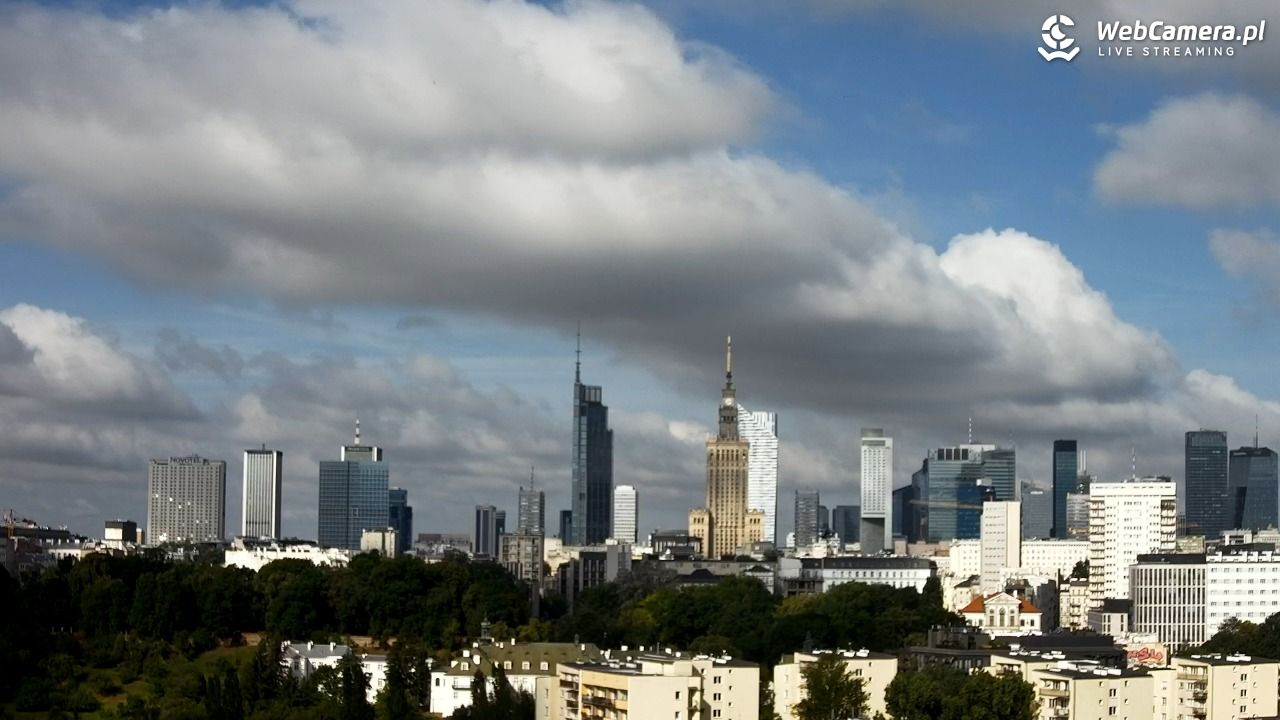 Warszawa - widok na centrum NOWOŚĆ - 28 czerwiec 2025, 08:12