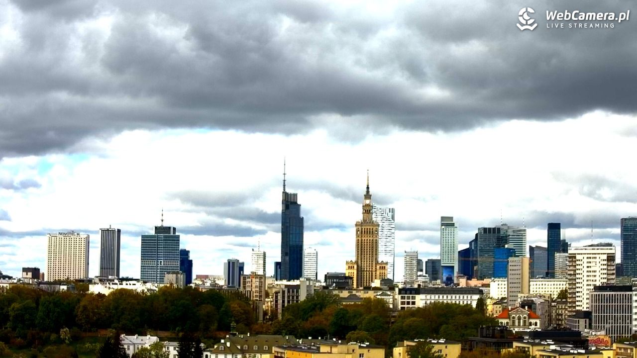 Warszawa - widok na centrum NOWOŚĆ - 29 kwiecień 2026, 09:17