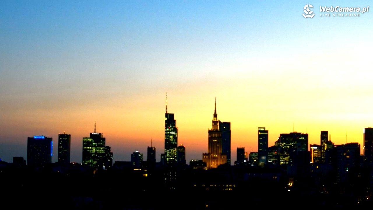 Warszawa - widok na centrum NOWOŚĆ - 17 marzec 2026, 18:07