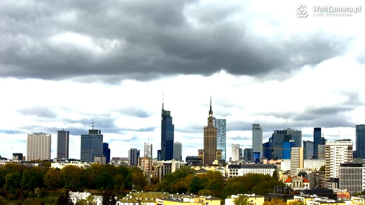 Warszawa - widok na centrum NOWOŚĆ - 29 kwiecień 2026, 09:21