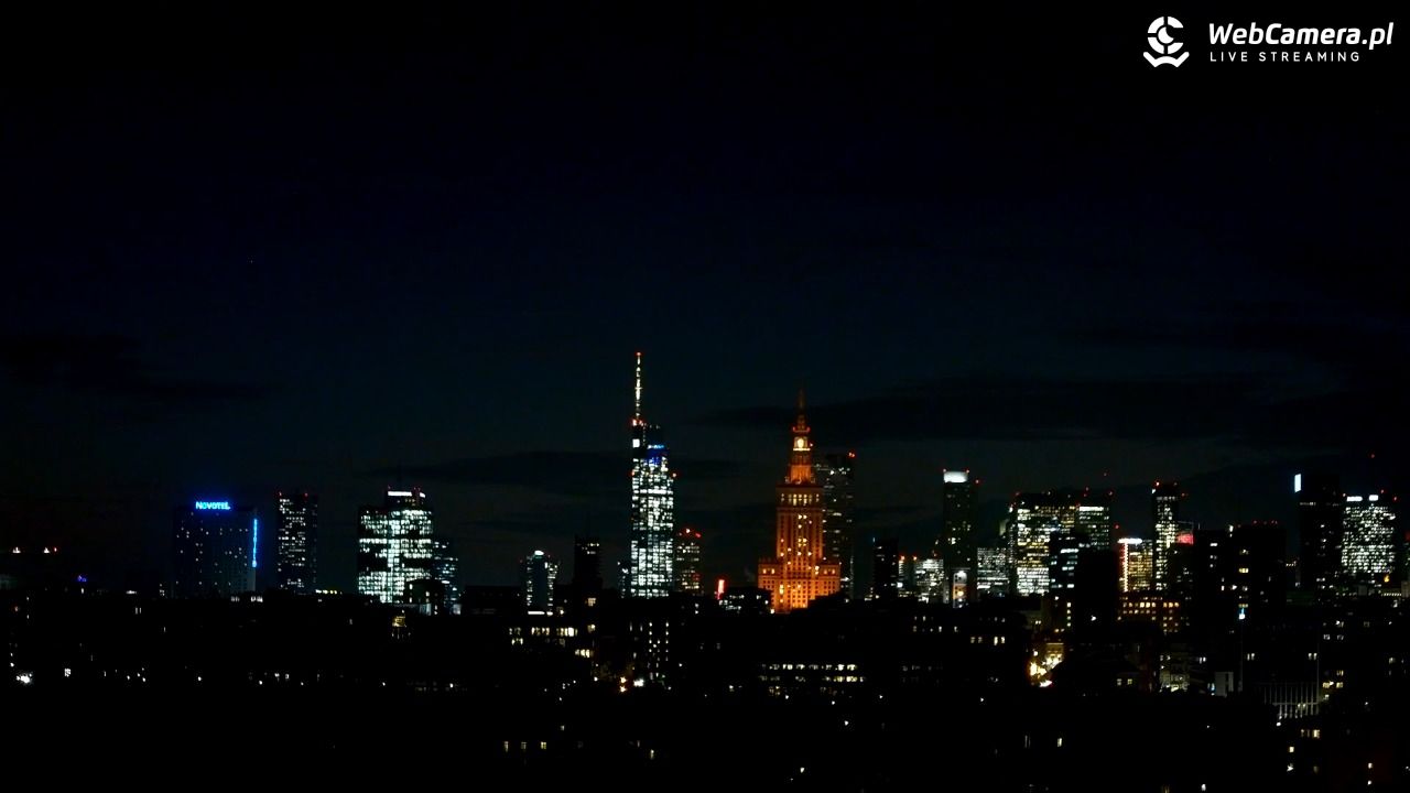 Warszawa - widok na centrum NOWOŚĆ - 10 grudzień 2025, 16:34