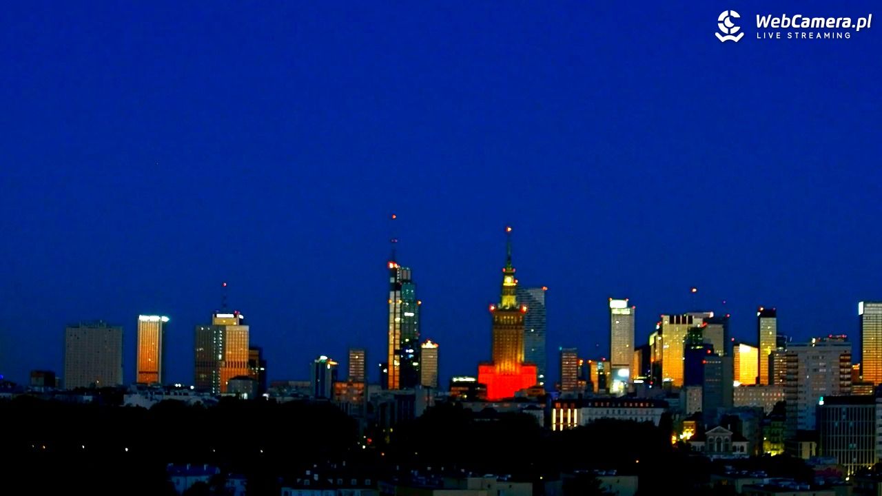 Warszawa - widok na centrum NOWOŚĆ - 02 maj 2026, 04:26