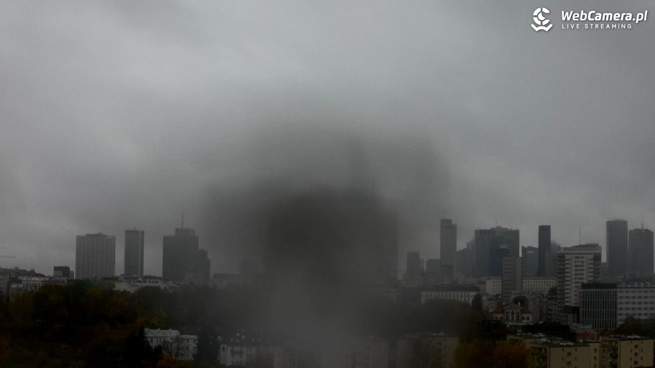 Warszawa - widok na centrum NOWOŚĆ - 24 październik 2025, 09:27