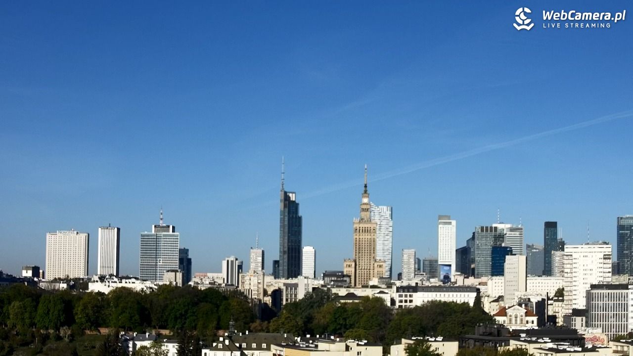 Warszawa - widok na centrum NOWOŚĆ - 02 maj 2026, 07:00
