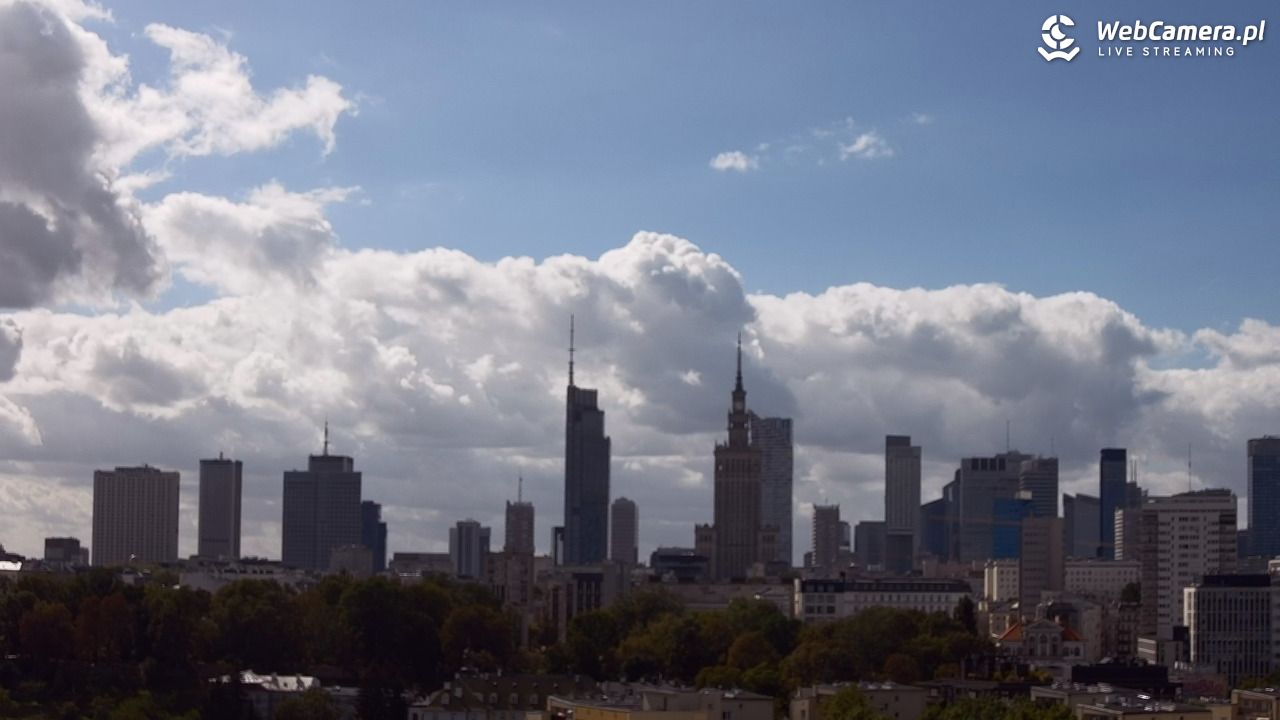 Warszawa - widok na centrum NOWOŚĆ - 05 wresień 2026, 14:10