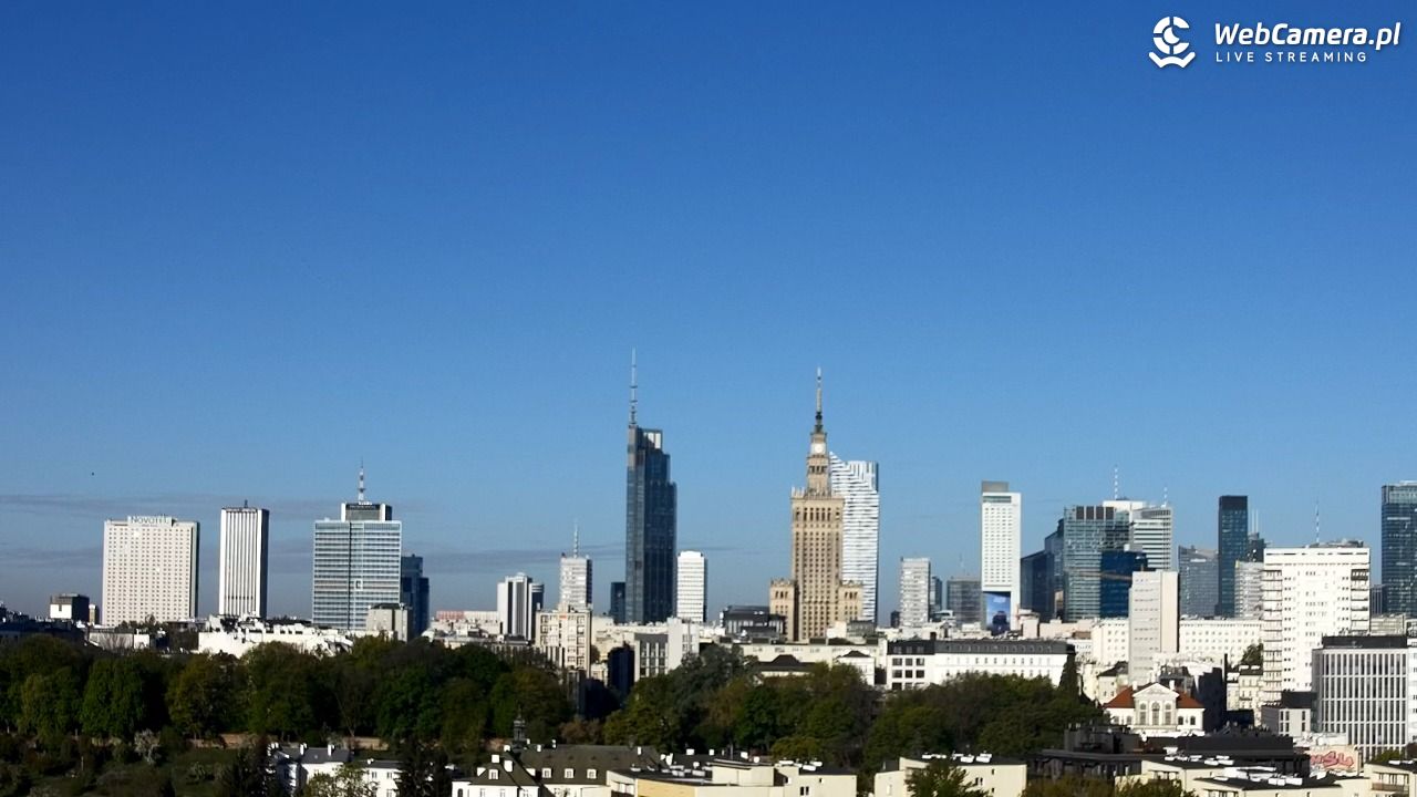 Warszawa - widok na centrum NOWOŚĆ - 01 maj 2026, 07:11