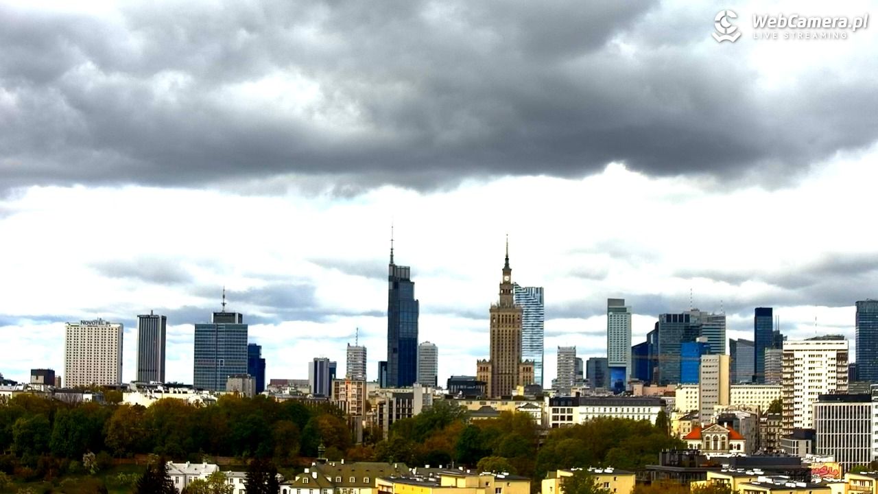 Warszawa - widok na centrum NOWOŚĆ - 29 kwiecień 2026, 09:20