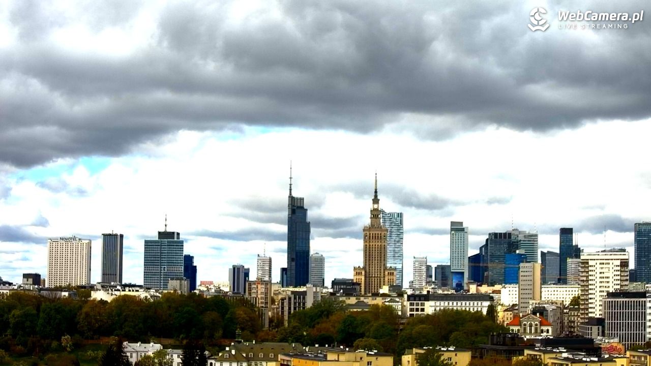 Warszawa - widok na centrum NOWOŚĆ - 29 kwiecień 2026, 09:15