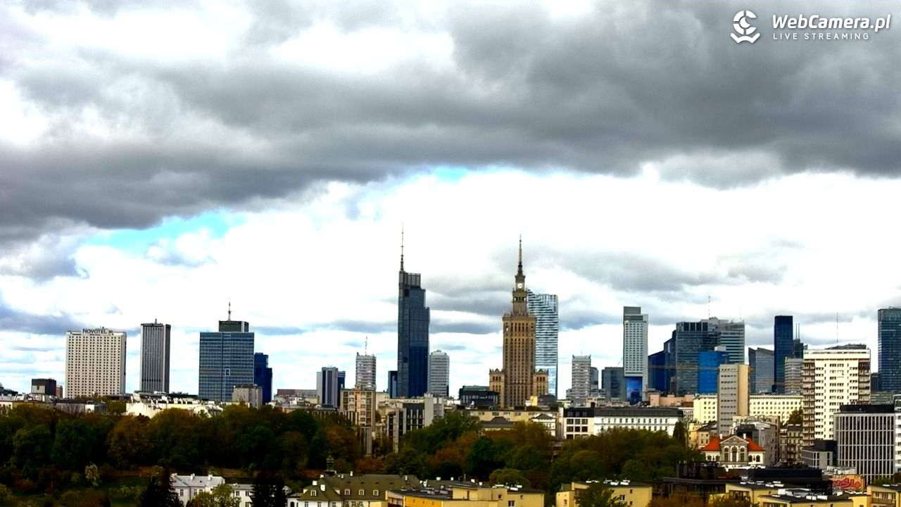 Warszawa - widok na centrum NOWOŚĆ - 29 kwiecień 2026, 09:14
