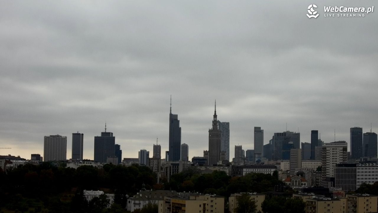 Warszawa - widok na centrum NOWOŚĆ - 01 wresień 2025, 14:28