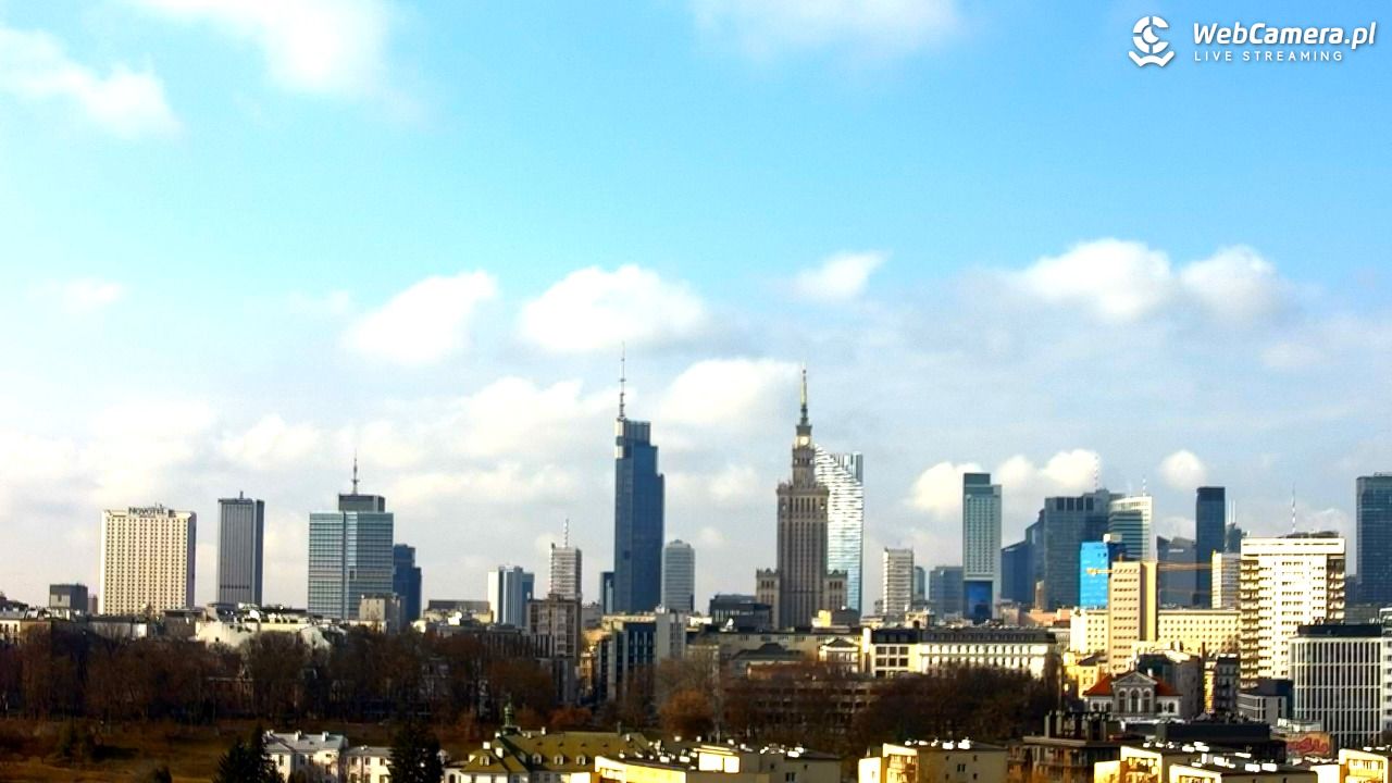 Warszawa - widok na centrum NOWOŚĆ - 17 marzec 2026, 09:35