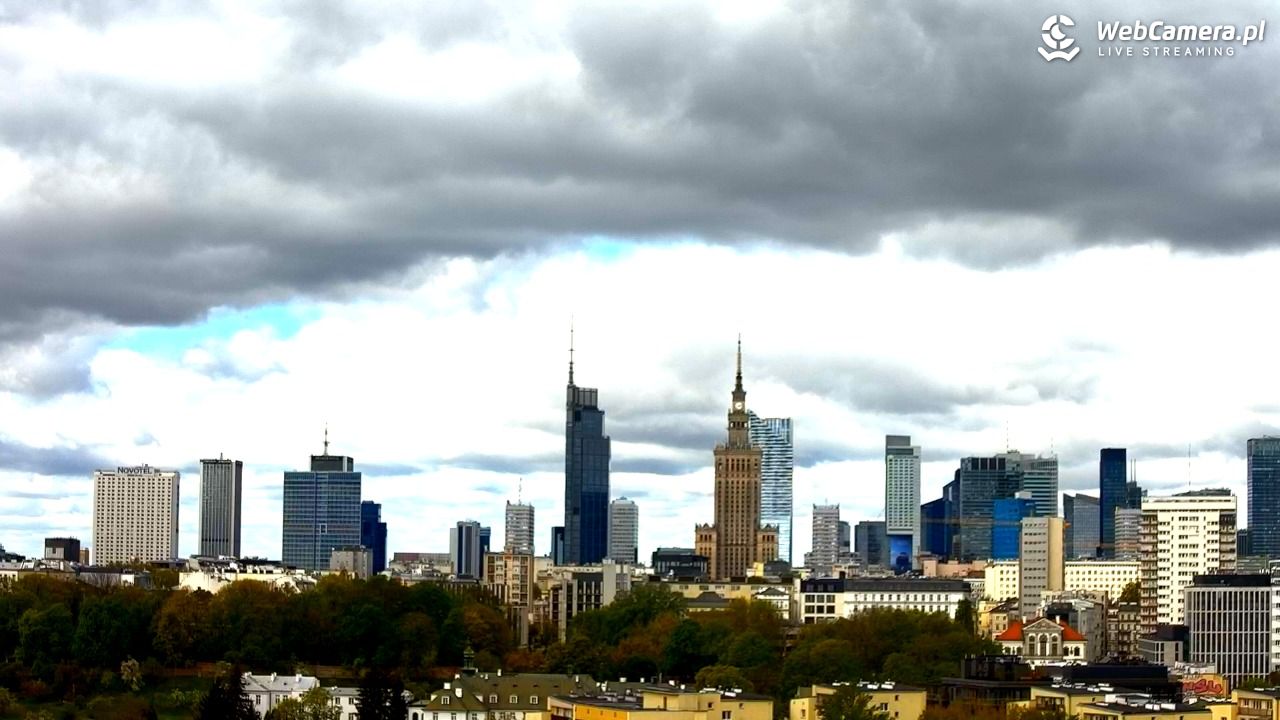 Warszawa - widok na centrum NOWOŚĆ - 29 kwiecień 2026, 09:14
