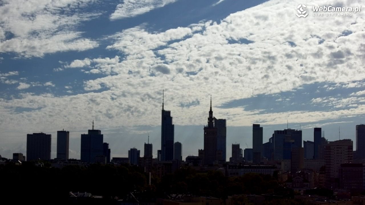Warszawa - widok na centrum NOWOŚĆ - 22 czerwiec 2026, 17:09