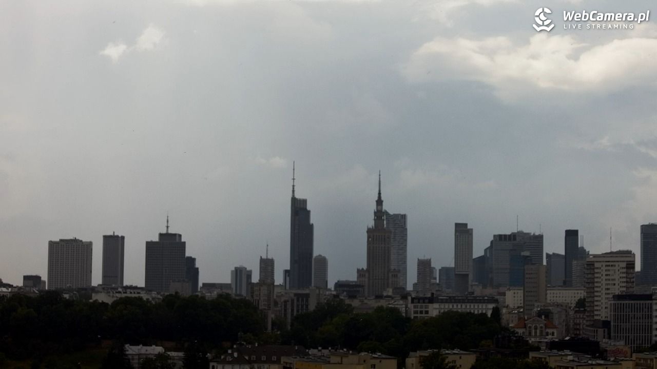 Warszawa - widok na centrum NOWOŚĆ - 21 czerwiec 2026, 13:23