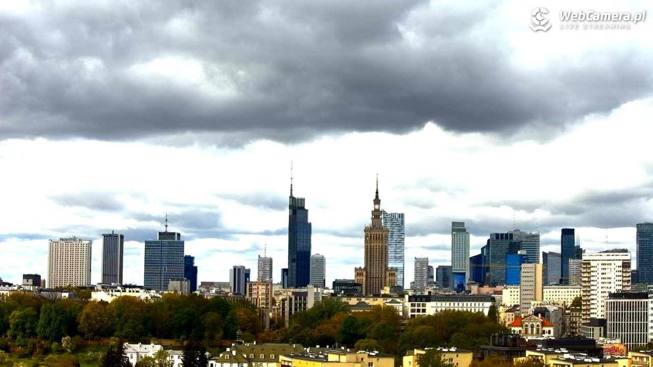 Warszawa - widok na centrum NOWOŚĆ - 29 kwiecień 2026, 09:20