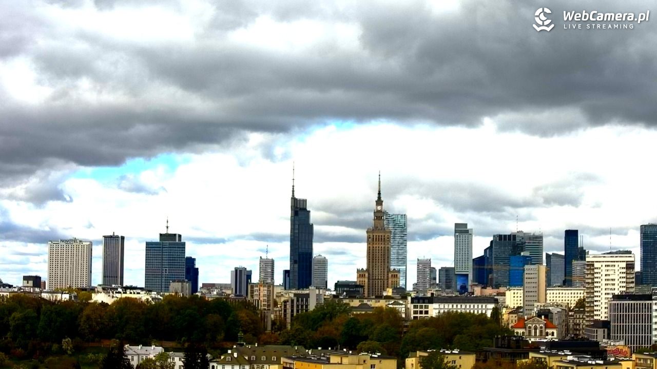 Warszawa - widok na centrum NOWOŚĆ - 29 kwiecień 2026, 09:13