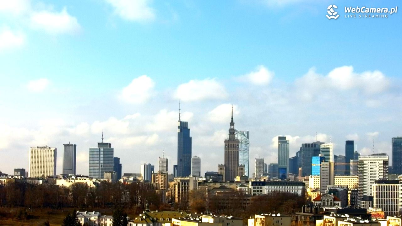 Warszawa - widok na centrum NOWOŚĆ - 17 marzec 2026, 09:33