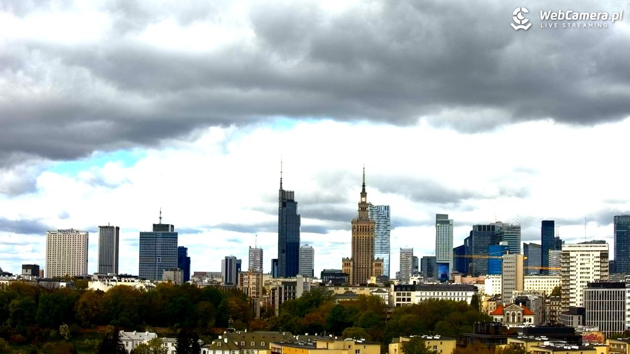 Warszawa - widok na centrum NOWOŚĆ - 29 kwiecień 2026, 09:14