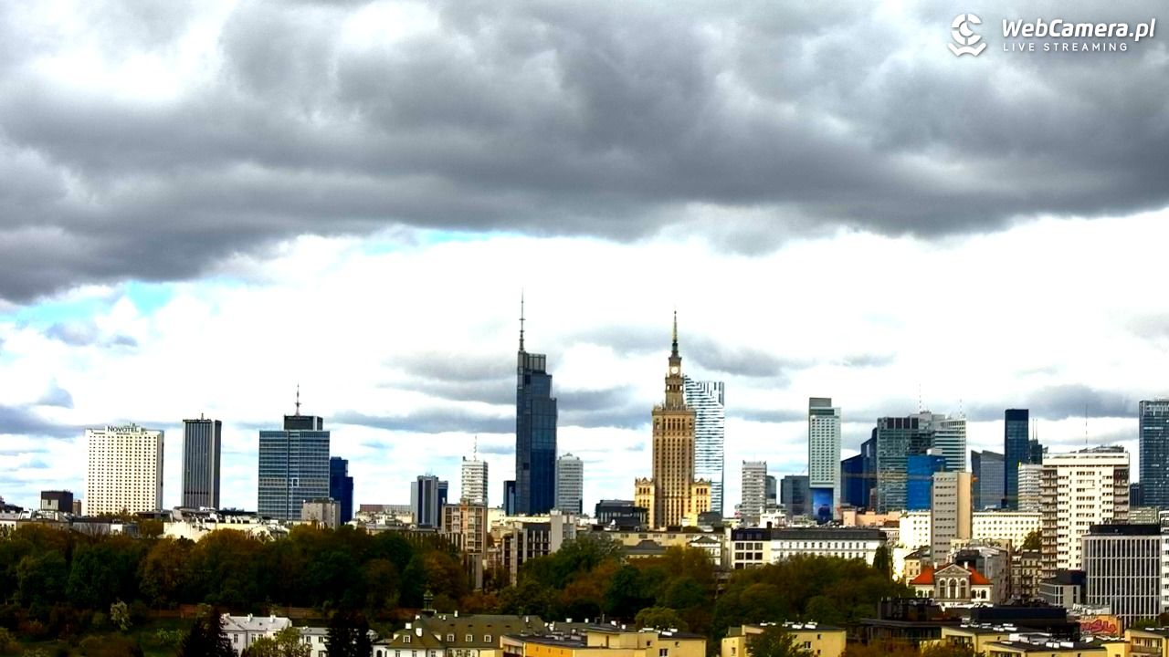 Warszawa - widok na centrum NOWOŚĆ - 29 kwiecień 2026, 09:16