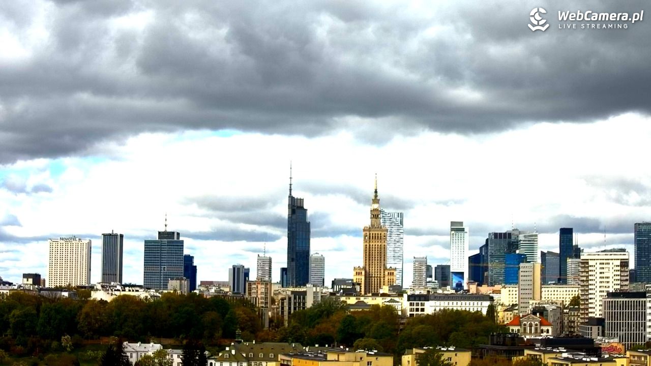 Warszawa - widok na centrum NOWOŚĆ - 29 kwiecień 2026, 09:16