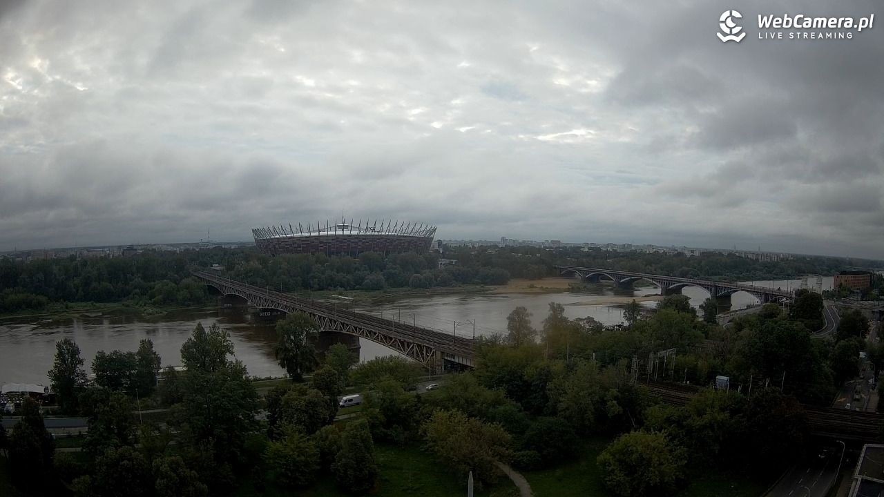 Warszawa - widok na Stadion Narodowy - 24 lipiec 2026, 05:49