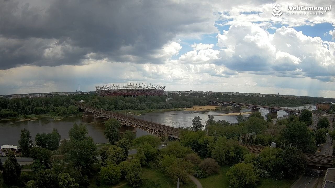 Warszawa - widok na Stadion Narodowy - 07 czerwiec 2026, 12:01