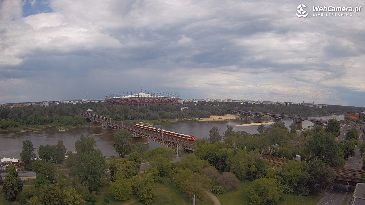 Warszawa - widok na Stadion Narodowy - 07 czerwiec 2026, 14:27