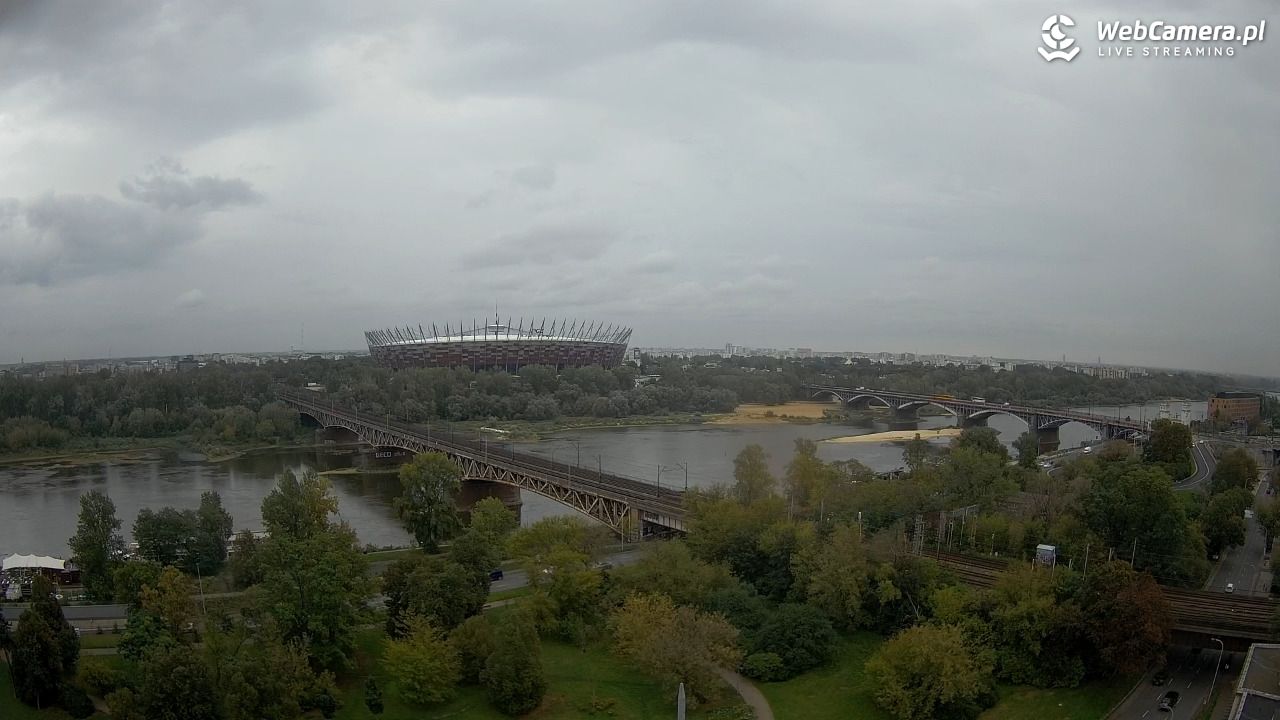 Warszawa - widok na Stadion Narodowy - 04 wresień 2026, 07:45