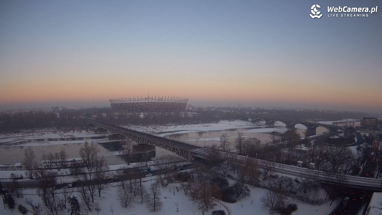 Warszawa - widok na Stadion Narodowy - 20 styczeń 2026, 15:49