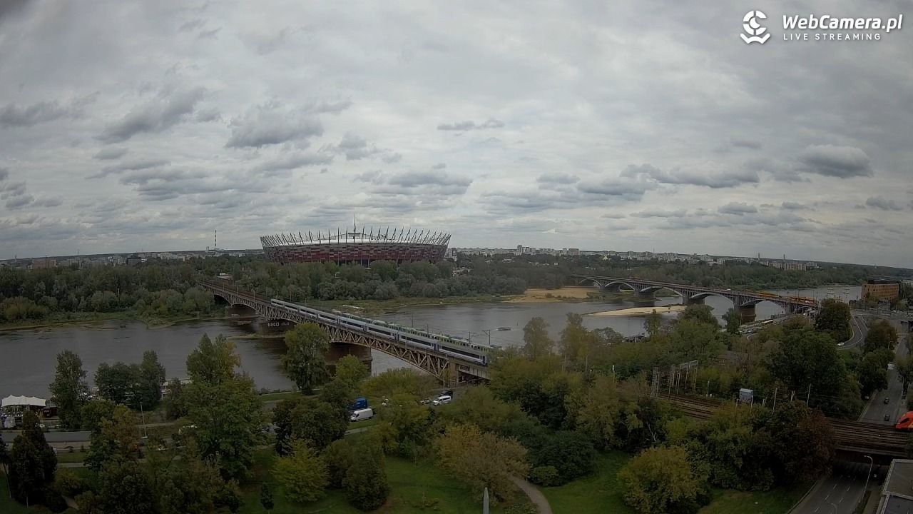 Warszawa - widok na Stadion Narodowy - 04 wresień 2026, 14:25
