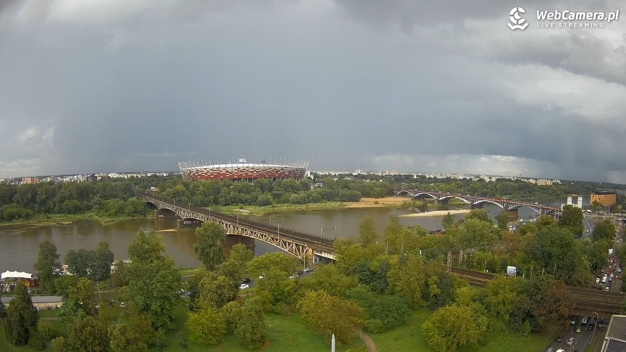 Warszawa - widok na Stadion Narodowy - 23 lipiec 2026, 16:19