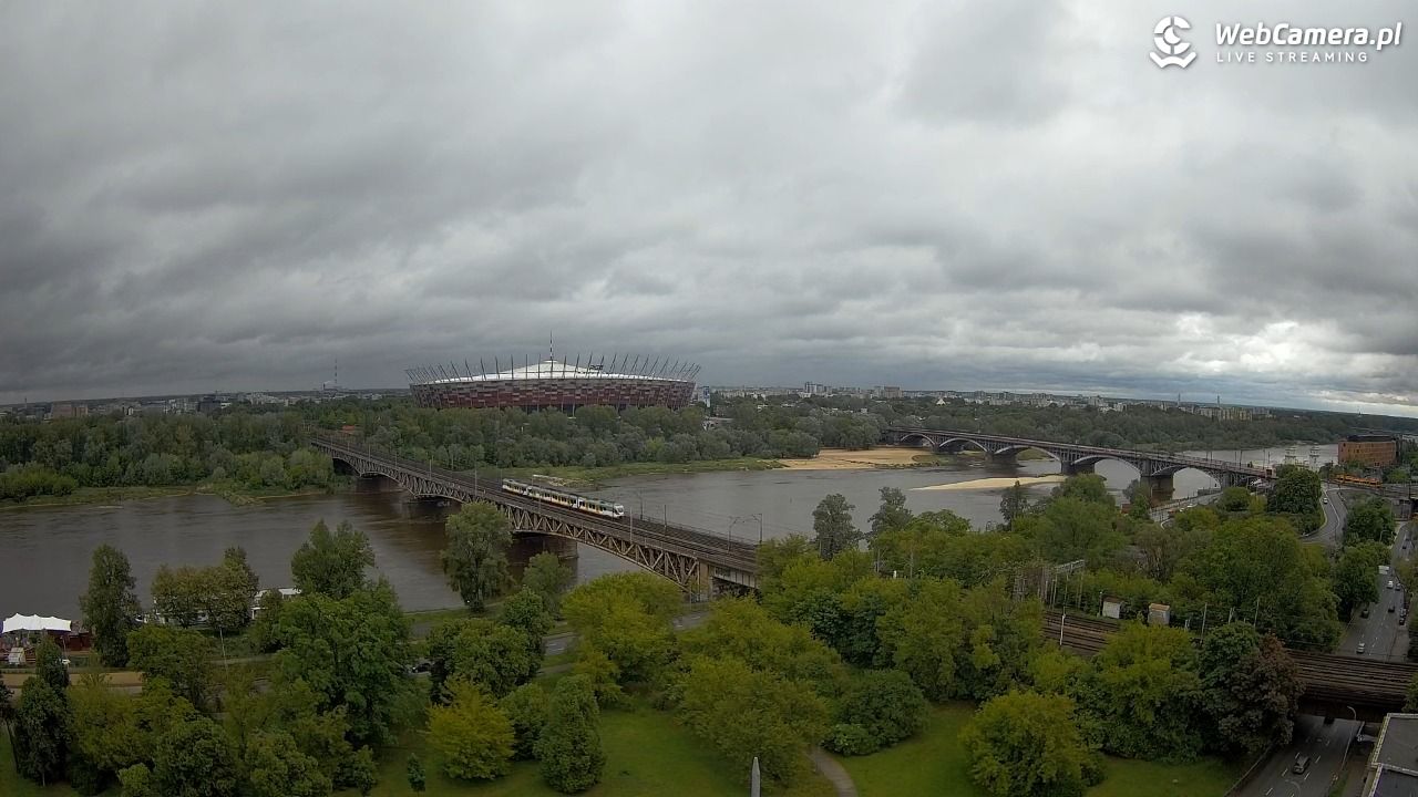 Warszawa - widok na Stadion Narodowy - 17 maj 2025, 09:41