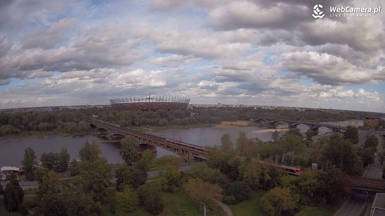 Warszawa - widok na Stadion Narodowy - 05 wresień 2026, 16:24