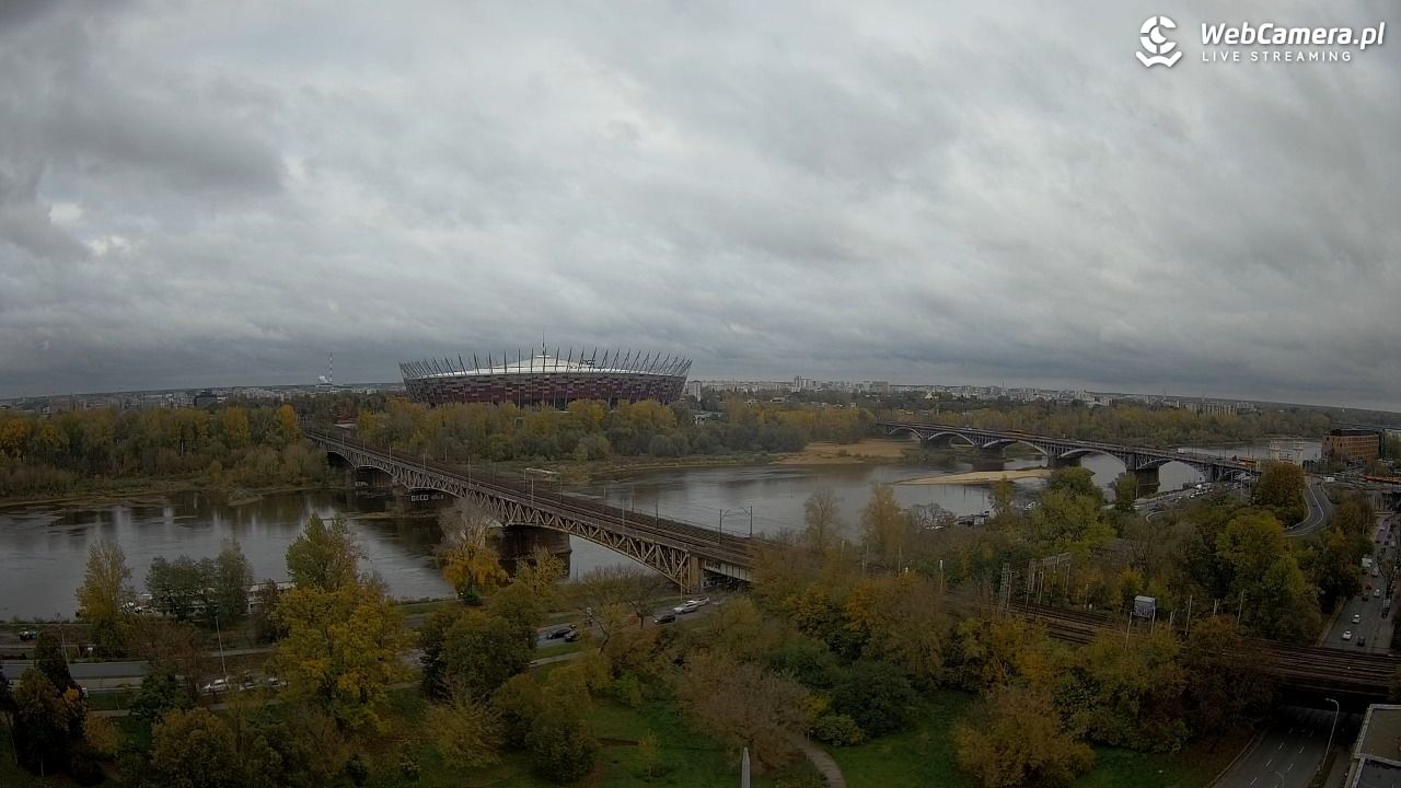 Warszawa - widok na Stadion Narodowy - 20 październik 2026, 13:33