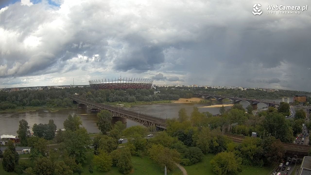 Warszawa - widok na Stadion Narodowy - 23 lipiec 2026, 17:18