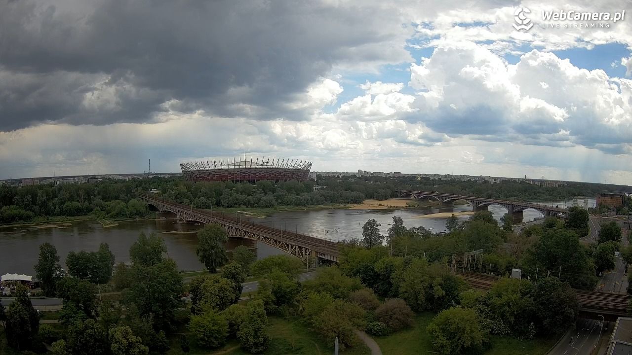 Warszawa - widok na Stadion Narodowy - 07 czerwiec 2026, 12:01
