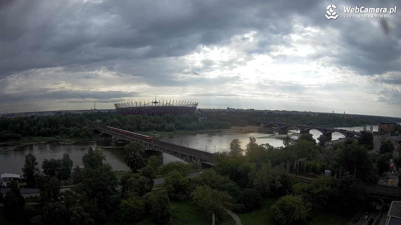 Warszawa - widok na Stadion Narodowy - 23 lipiec 2026, 07:43