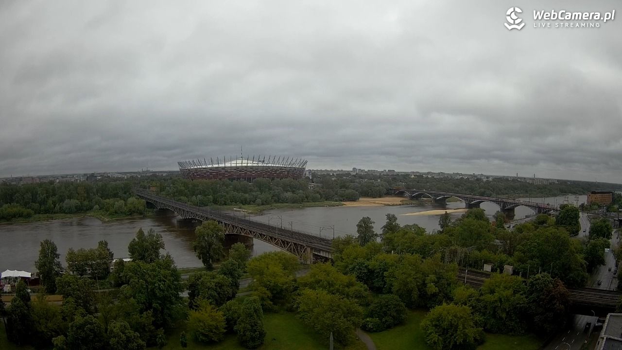 Warszawa - widok na Stadion Narodowy - 17 maj 2025, 08:12