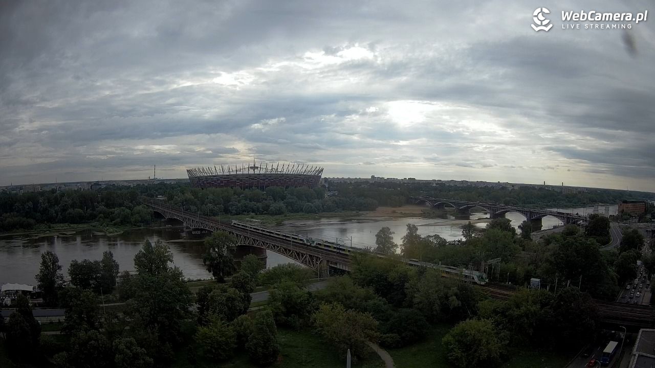 Warszawa - widok na Stadion Narodowy - 23 lipiec 2026, 08:00