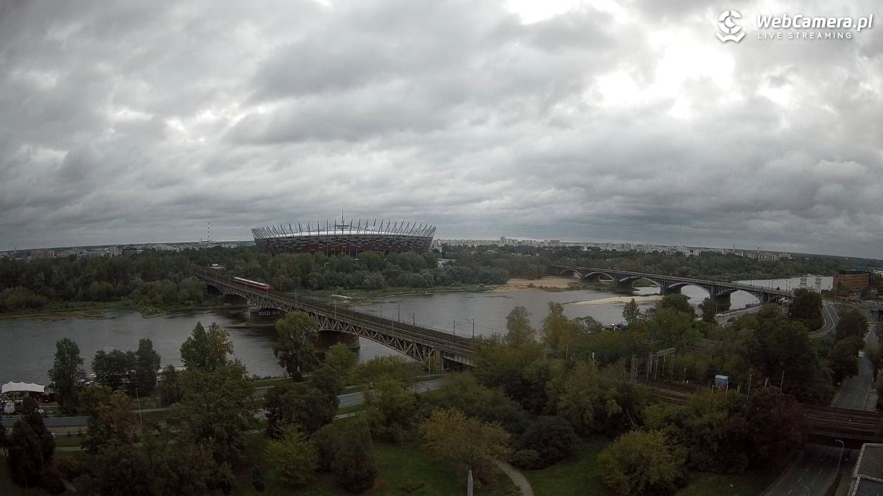 Warszawa - widok na Stadion Narodowy - 06 wresień 2026, 05:54